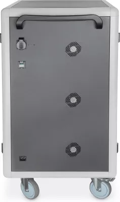 Kasë karikimi Digitus për 30 laptopë/tabletë deri 15.6", USB-C, e zezë