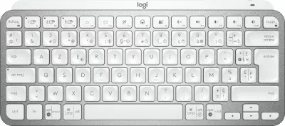 Tastierë wireless Logitech MX Keys Mini, e bardhë, me ndriçim