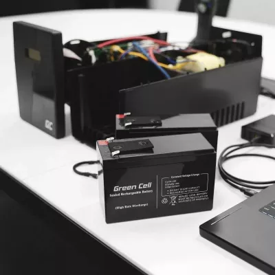 Bateri UPS Green Cell AGM18 12 V 2.3 Ah e zezë