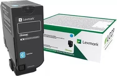 Toner Lexmark CS/X727/CS728 cyan rreth 10,000 faqe