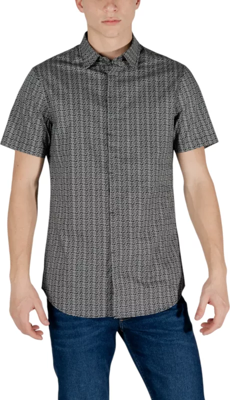 Maicë polo për meshkuj Armani Exchange XM000624 AF13184, e zezë [Madhësia: XS]