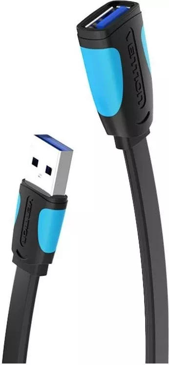 Kabëll zgjatues USB 3.0 Vention, 1m, zi-kaltër