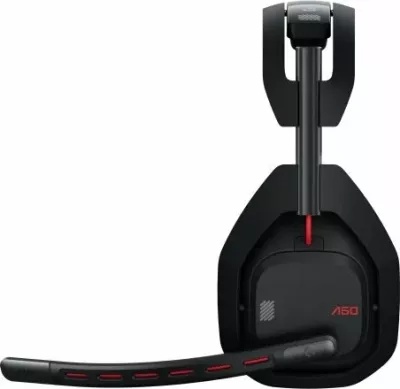 Kufje gaming Logitech Astro A50 Gen5 (939-002224), wireless, USB/USB-C, me stacion karikimi, të zeza