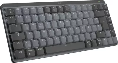 Tastierë mekanike Logitech MX Mechanical Mini, pa kabllo, grafit