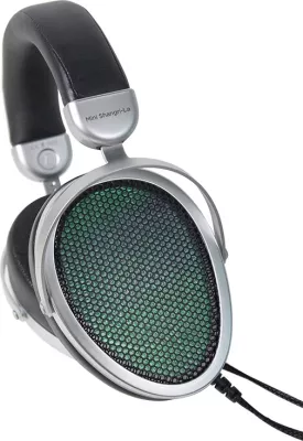Kufje HiFiMAN Mini Shangri La elektrostatike, Wired, argjendtë/zezë