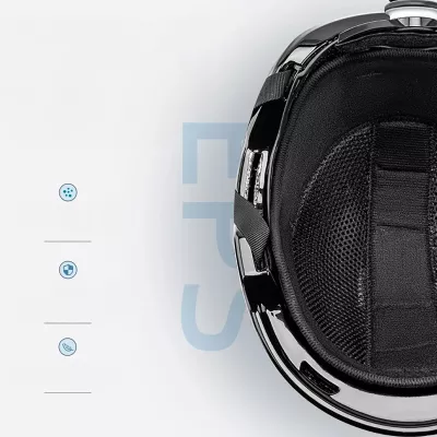 Helmetë ski/snowboard Qunature 10130003001, madhësi L (58-61 cm), PC+EPS, ventilim i rregullueshëm, jastëkë për veshë të heqshëm, mbajtës për syze, e bardhë