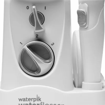 Irigator dhëmbësh Waterpik WF-310, 3 nivele intensiteti, 2 koka, USB Type-C, bardhë