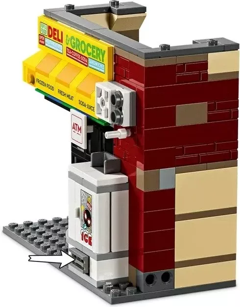 Set LEGO Marvel 76311 Miles Morales vs. The Spot