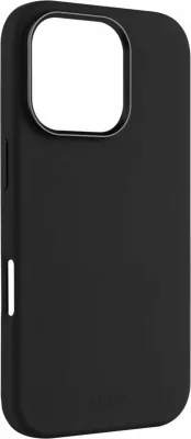Mbështjellës Fixed MagFlow për iPhone 17 Pro Max, silikon i lëngshëm, MagSafe, i zi
