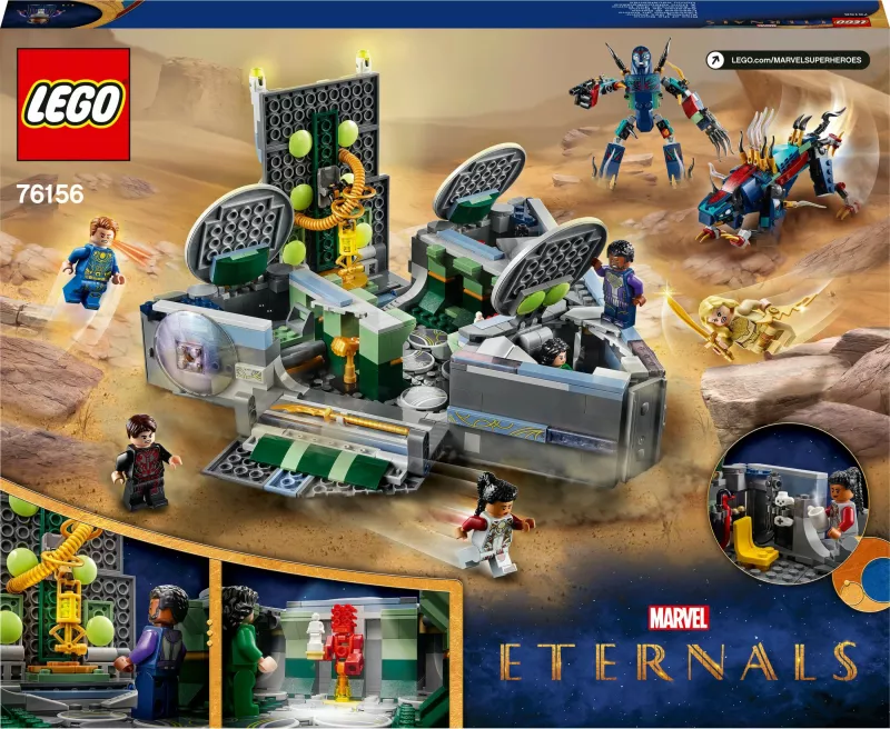 Set ndërtimi LEGO Marvel Avengers Rise of the Domo, 8 vjeç, plastik, 1040 pjesë