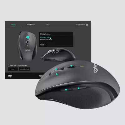 Maus Logitech M705, Wireless, i zi