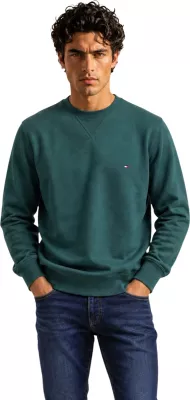 Duks për meshkuj Tommy Hilfiger ESS Seasonal Fleece MW0MW40000, i gjelbër [Madhësia: M]