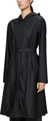Jakne shiu për femra Rains A-Line Longer W Jacket W3 12040, e zezë [Madhësia: XS]
