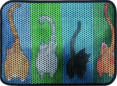 Tapet për rërë mace, Conceptum Hypnose, Gatto Carino, shumëngjyrësh, 40x60cm