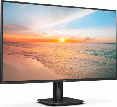 Monitor Philips 27E1N1200A 27\" IPS FHD 120Hz, e zezë (me kabllo HDMI + kabllo rryme)