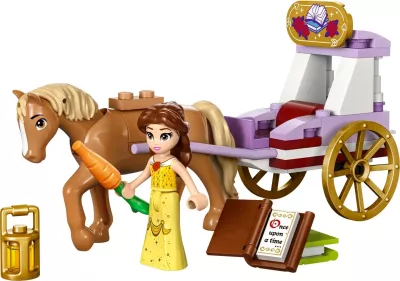 Set LEGO Disney 43233, Karroca e Belle's Storytime