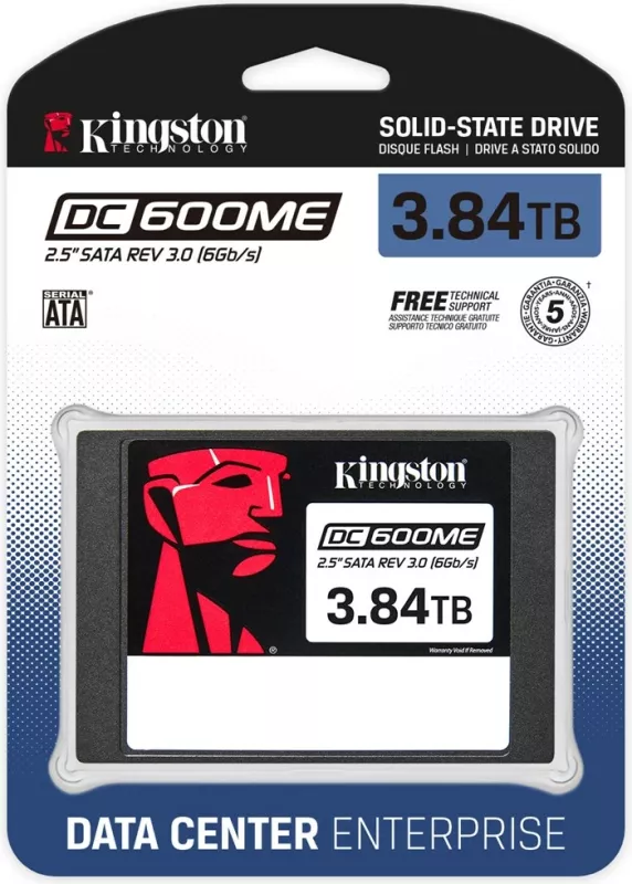 SSD Kingston DC600ME 3.84TB, 2.5", Enterprise, SATA