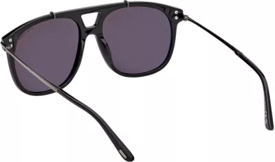 Syze dielli për meshkuj Tom Ford FT1306 01A, të zeza [Madhësia: 58]