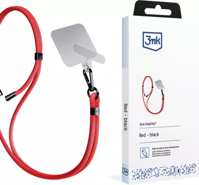 Litar për celular 3mk EasyClip, i kuq