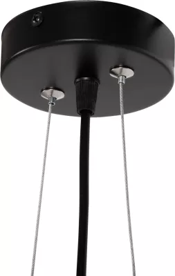 Llambë varëse tavani FH4172, metal i zi, tub-2 llamba, Φ6x60H cm