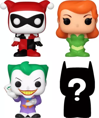 Figurinë koleksionuese Funko Bitty Pop! DC Harley Quinn 4PK, set 4 copë