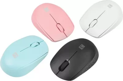 Maus wireless Natec Stork NMY-2188, 1600 DPI, i bardhë