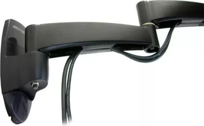 Krah muri për monitor Ergotron 200 Series, 2 zgjatje, 24 inch, 11.3 kg, i zi