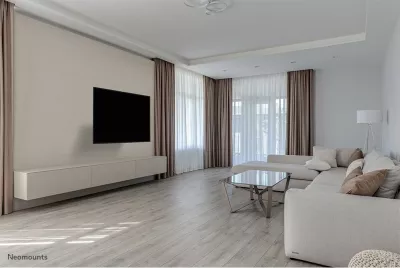 Mbajtës muri për TV Newstar Neomounts WL40-550BL14, full motion, 32-55 inç, VESA 400x400, e zezë