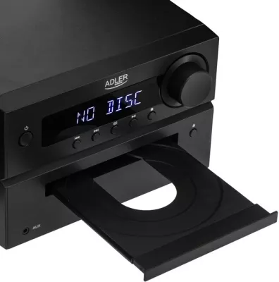 Mini tower HI-FI Adler AD 1917 me Bluetooth, CD, USB, FM Radio, e zezë