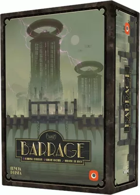 Lojë tavoline Portal Games Barrage, edicion polonisht, 1-4 lojtarë, 120 min, 14+