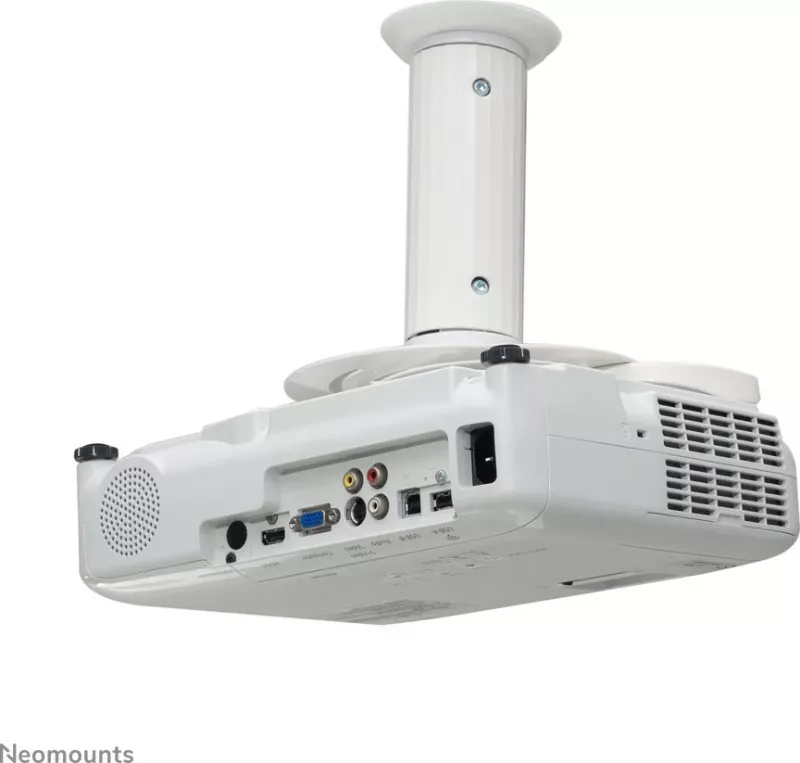 Mbajtës tavani për projektor Neomounts BEAMER-C80WHITE, 15 kg, i bardhë