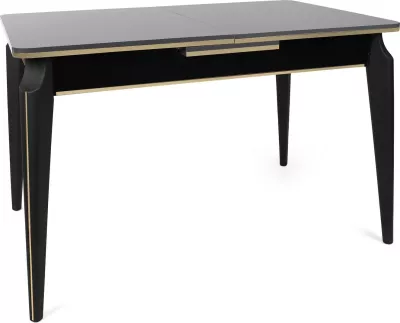 Tavolinë ngrënie me zgjatje, Hanah Home, Star - 981, anthracite/ari/e zezë