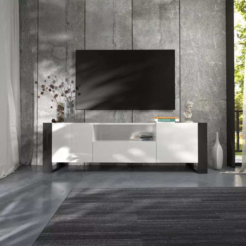 TV komodë moderne WOODY thumbnail 3