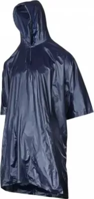 Pelerinë shiu LAHTI PRO LPPP12U, PVC, me kapuç, me kopsë snap, blu