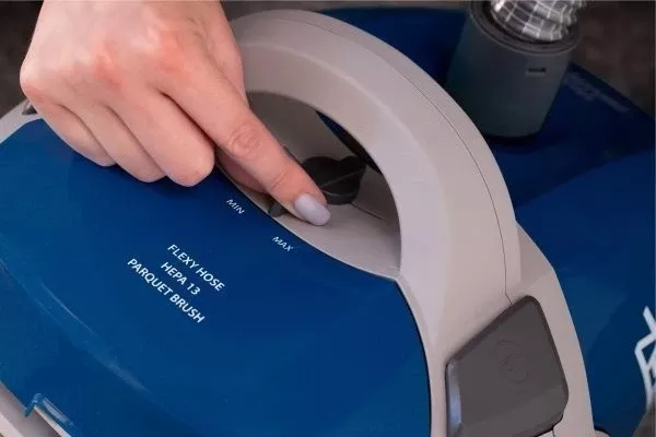 Fshesë elektrike Zelmer, blu-gri
