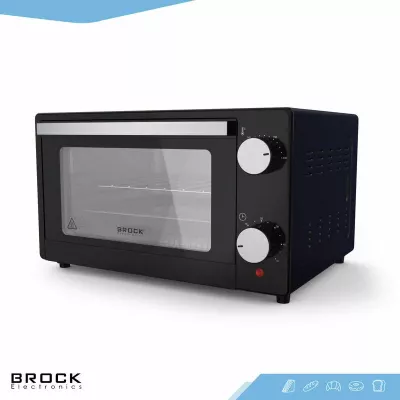 Furrë elektrike mini Brock TO 9001 B, 9 L, 650 W, me konvekcion, e zezë