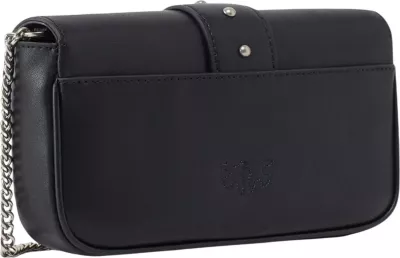 Çantë krahu Pinko Pocket Love One Simply 100061 A0F1 për femra, e zezë/argjend