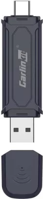 Adapter wireless Carlinkit MINI PRO për CarPlay/Android Auto, USB-C, Gri
