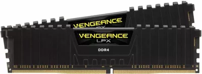 RAM Memorje Corsair Vengeance LPX DDR4 16GB (2x8GB) 3600MHz CL18 DIMM 288-pin, e zezë