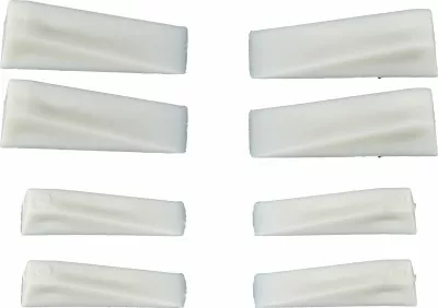 Distancues nivelimi për pllaka PROLINE 61345, 32.3x8mm, 40 copë, të bardhë