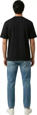 Maicë për meshkuj Only & Sons Onspeanuts Rlx Ss Pct Lic Tee 22038044, e zezë [Madhësia: M]