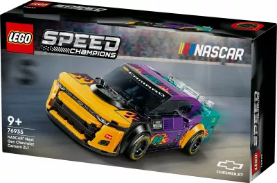 Set ndërtimi LEGO NASCAR Next Gen Chevrolet Camaro ZL1, 328 copë, shumëngjyrësh