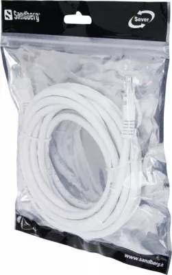 kabllo rrjeti SANDBERG UTP Cat6 306-96 5m RJ45, e bardhë