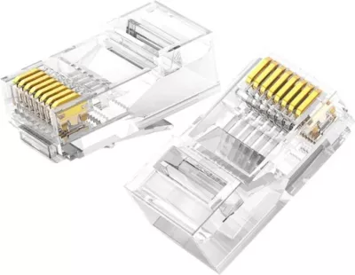 Konektor rrjeti RJ45 UGREEN 50962 Cat6 8P8C, pako 50 copë