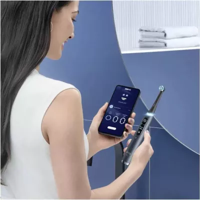 Furçë dhëmbësh vibrante Oral-B iO Series 9N, 7 mënyra, e zezë