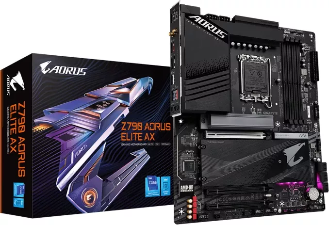 Pllakë amë GIGABYTE Z790 AORUS ELITE AX, DDR5, LGA1700, ATX, WiFi 6E, 2.5GbE