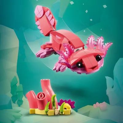 Set LEGO Creator 3-në-1 Wild Animals: Pink Flamingo 31170, 288 copë, 8+, rozë
