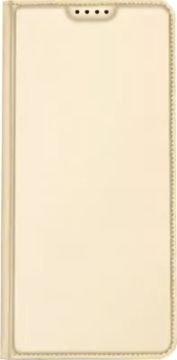 Mbështjellës Dux Ducis Skin Pro për Xiaomi Redmi Note 12 Pro+, me xhep karte, stand, Gold