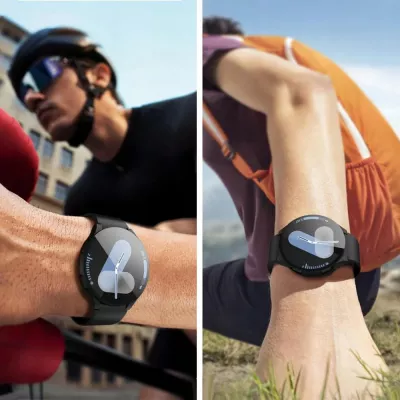 Mbështjellës Tech-Protect Defense360 për Samsung Galaxy Watch 7 44mm, Zi