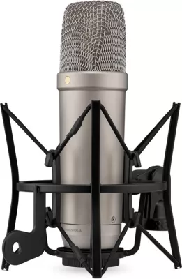 Mikrofon kondesator RØDE NT1 (Gen.5), i argjend